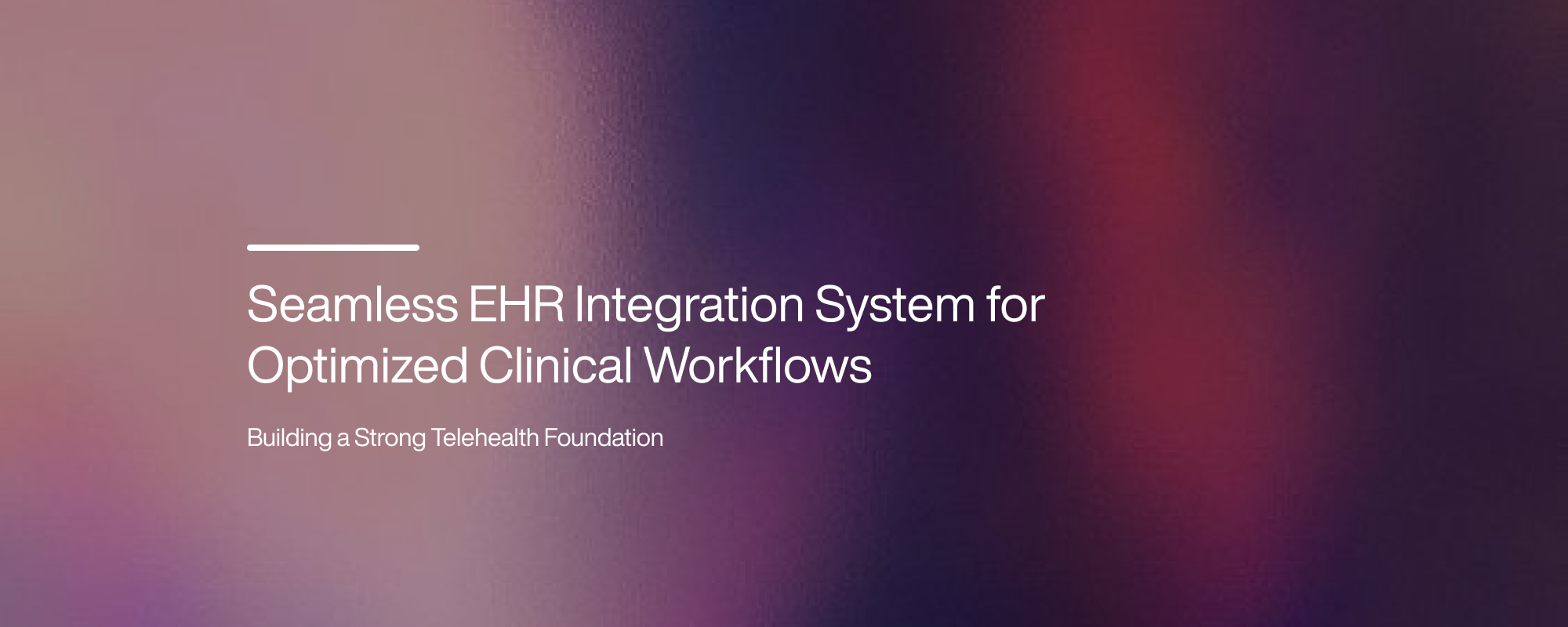 Seamless EHR Integration System for Optimized Clinical Workflows